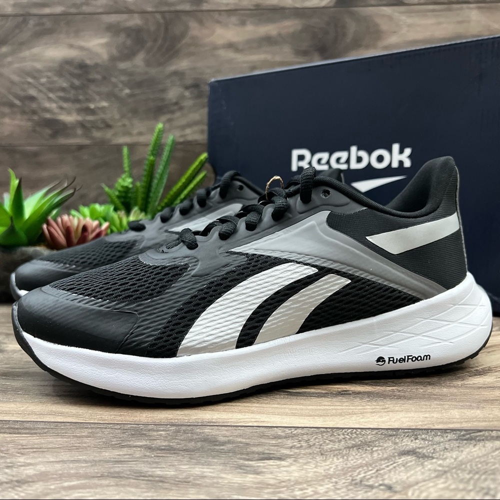 NIB Reebok Energen Run Fuel Foam Running Shoes Sneakers Black - Picture 3 of 15